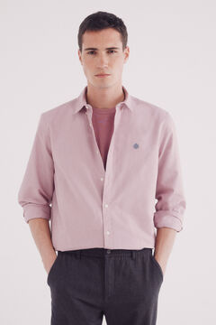 Springfield Camisa oxford naranja