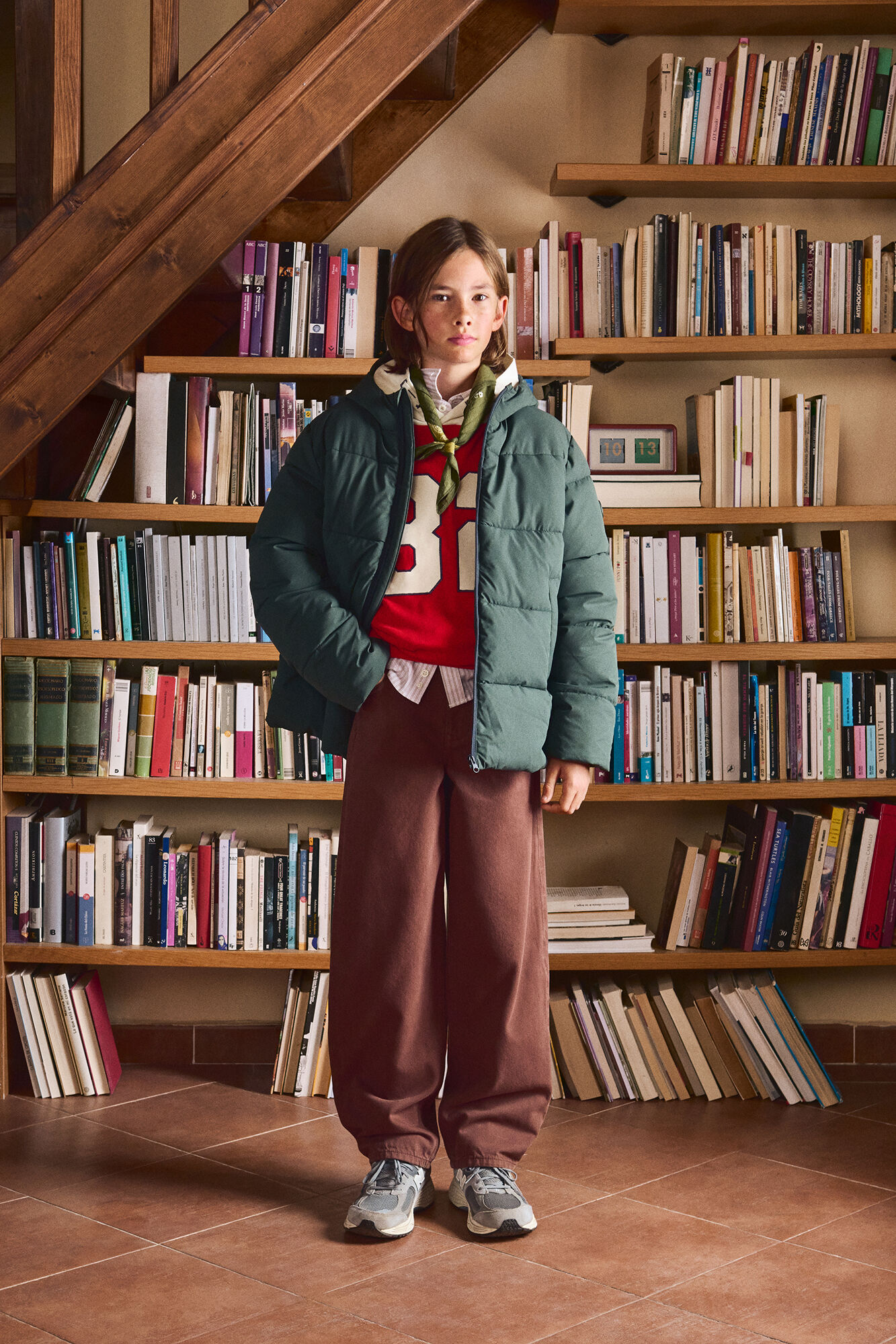 Springfield Kids Chamarra acolchada puffa para ni&ntilde;o