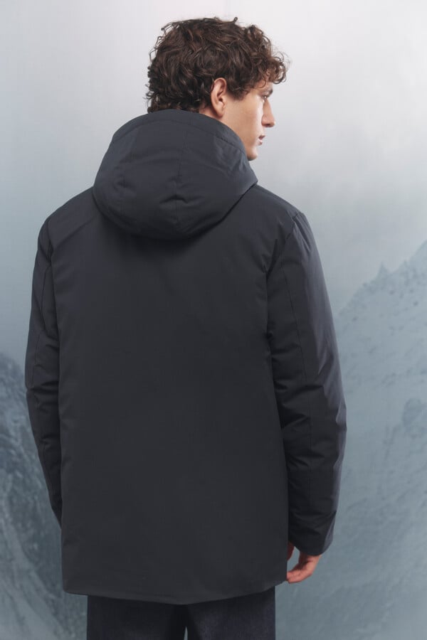 Springfield Parka térmica acolchado azul