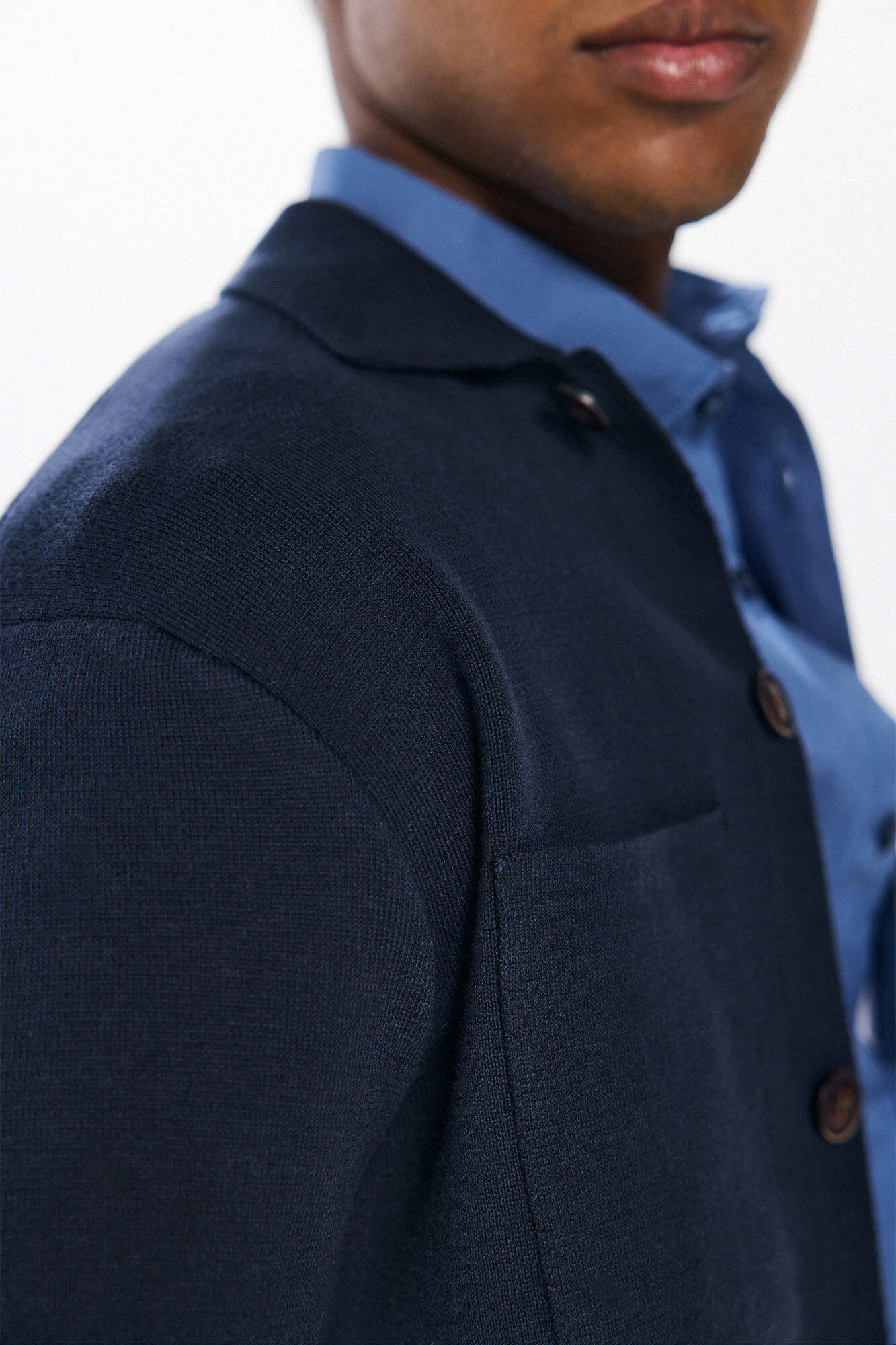 Springfield C&aacute;rdigan punto milano botones marino