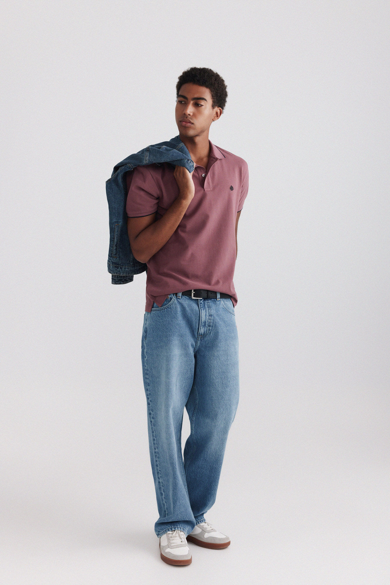 Springfield Polo de piqu&eacute; con contrastes slim fit