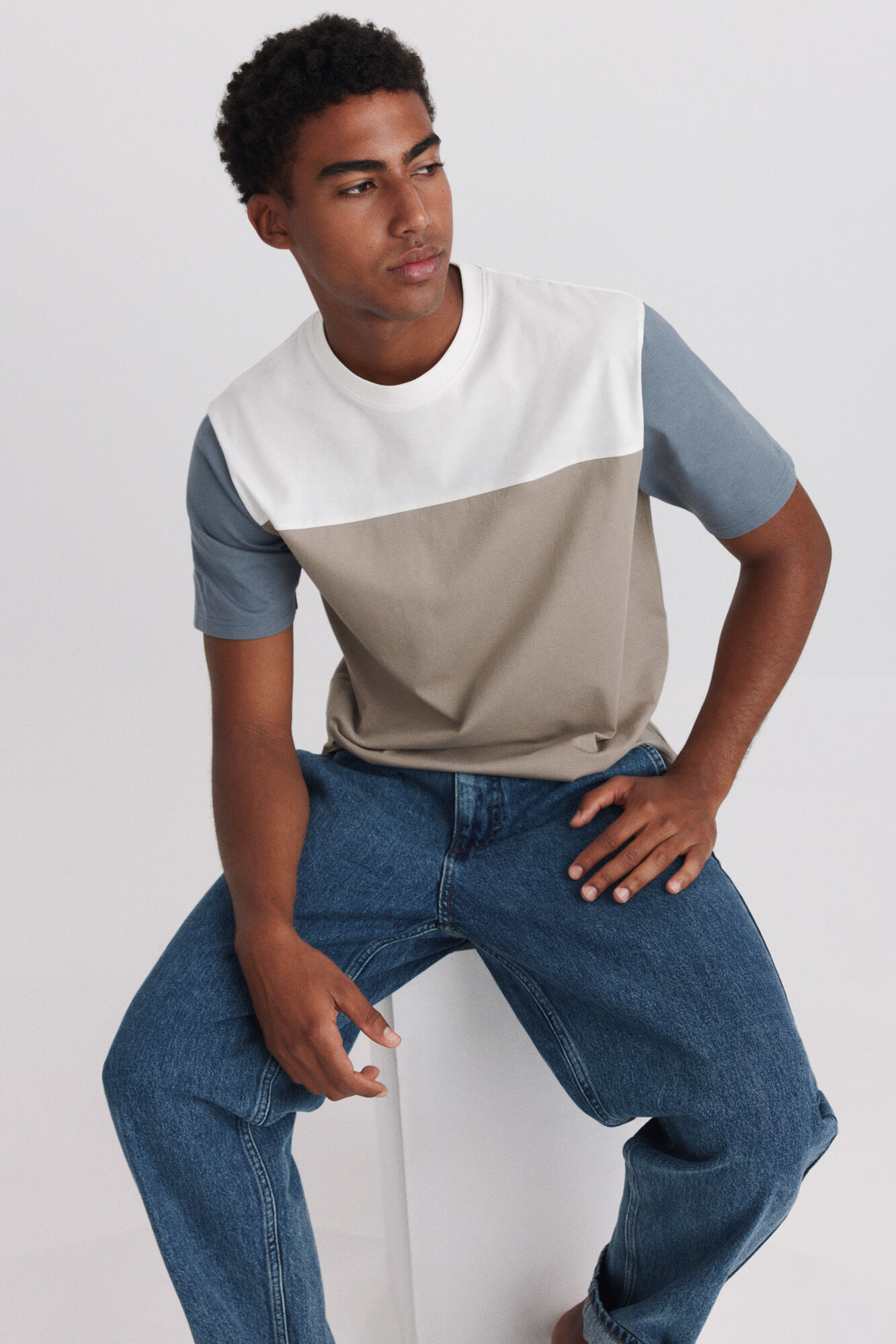 Springfield Playera color block