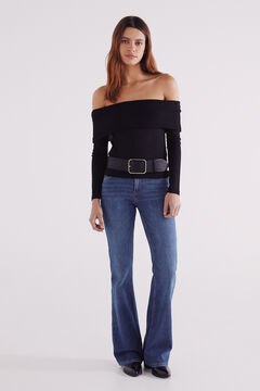 Springfield Jeans flare azul