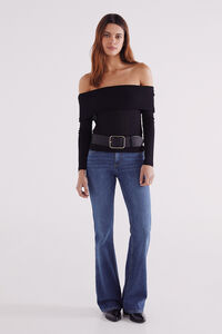 Springfield Jeans flare azul