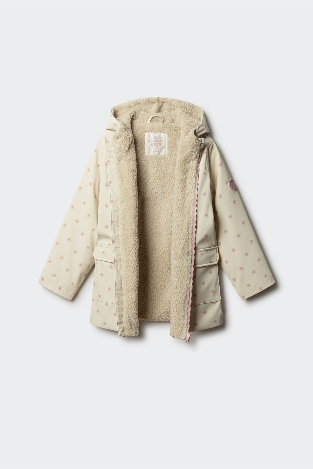 Springfield Kids Chaqueta engomada puntos ni&ntilde;a estampado