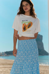 Springfield Papaya t-shirt estampado