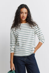 Springfield Playera de rayas beige