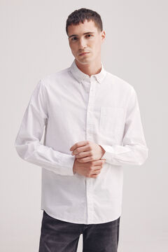 Springfield Camisa seersucker natural