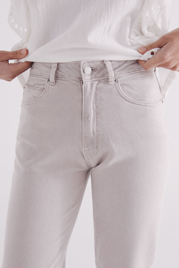 Springfield Jeans mom color gris