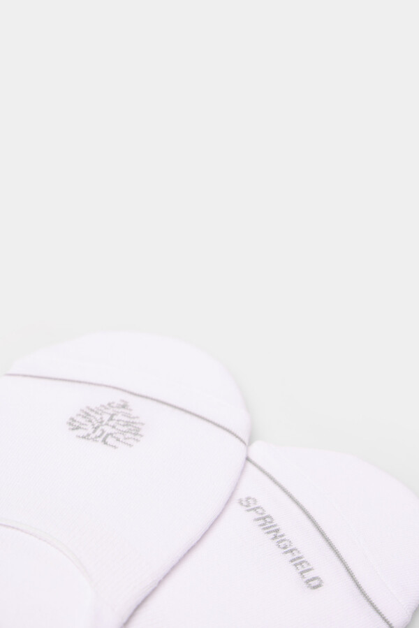 Springfield Calcetín invisible contraste natural