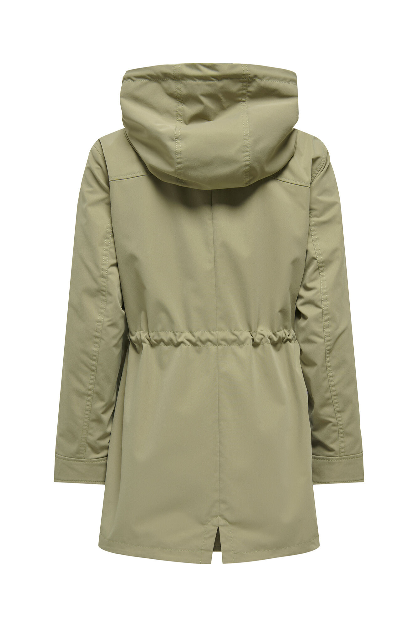 Only Parka con capucha kaki