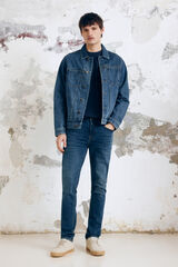 Springfield Jeans skinny fit turquesa
