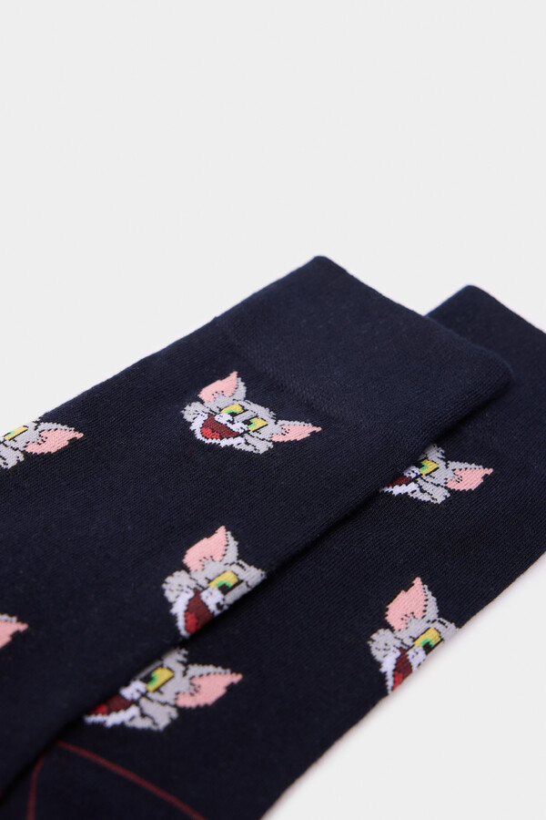 Springfield Calcetín jacquard Tom azul
