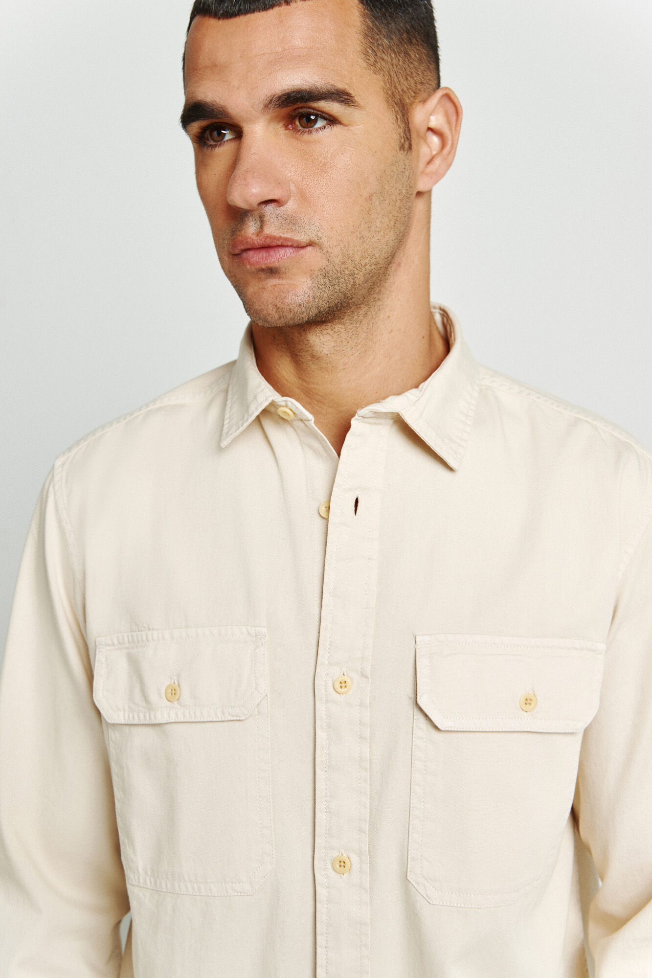 Jack & Jones Camisa de sarga regular fit