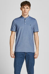 Springfield Polo slim fit mao azul
