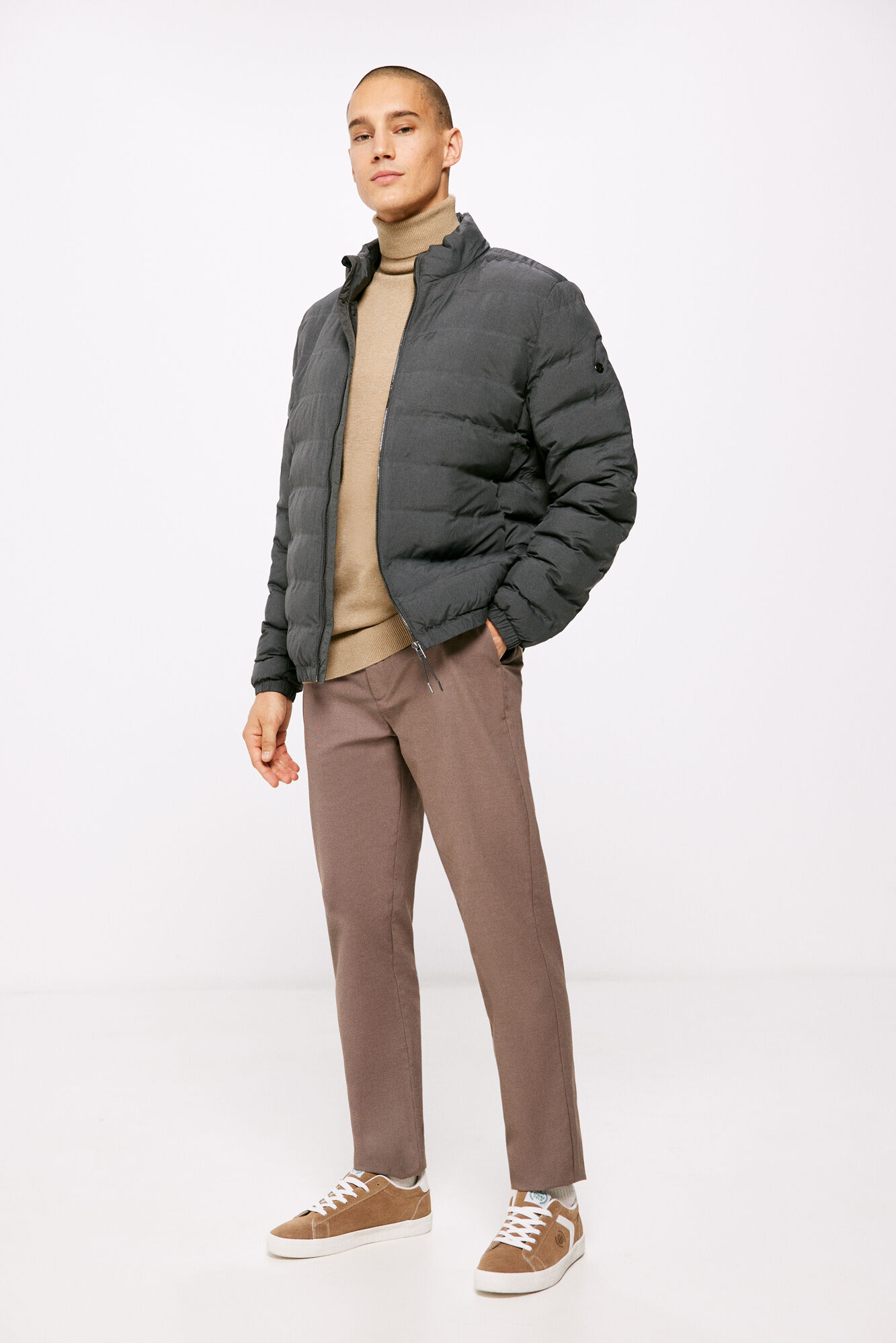 Chamarra acolchada termosellada Chamarras para hombre Springfield MX