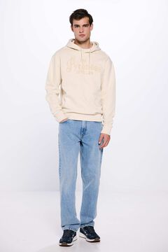 Springfield Sudadera capucha take de shot blanco