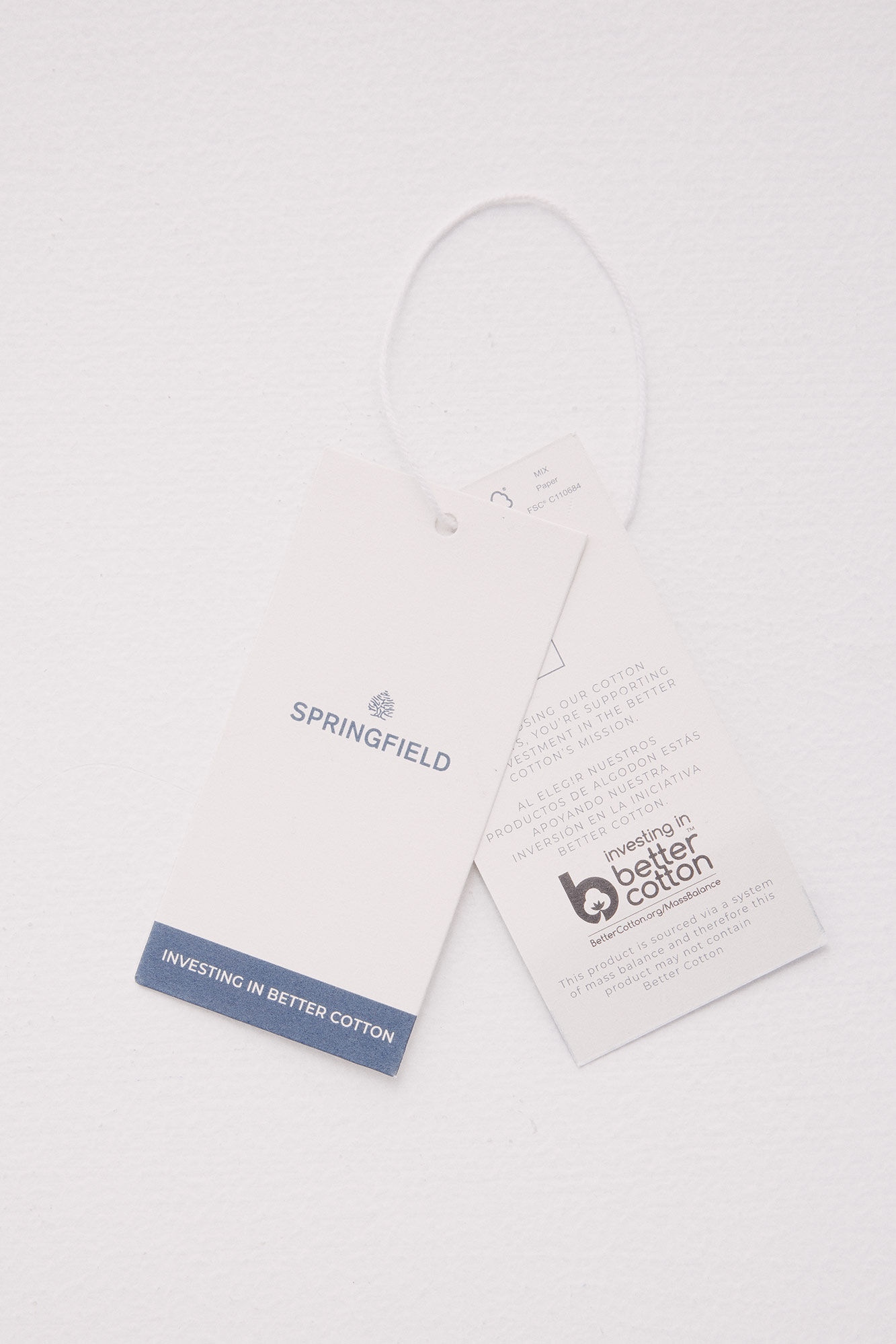 Springfield Camiseta mental focus blanco