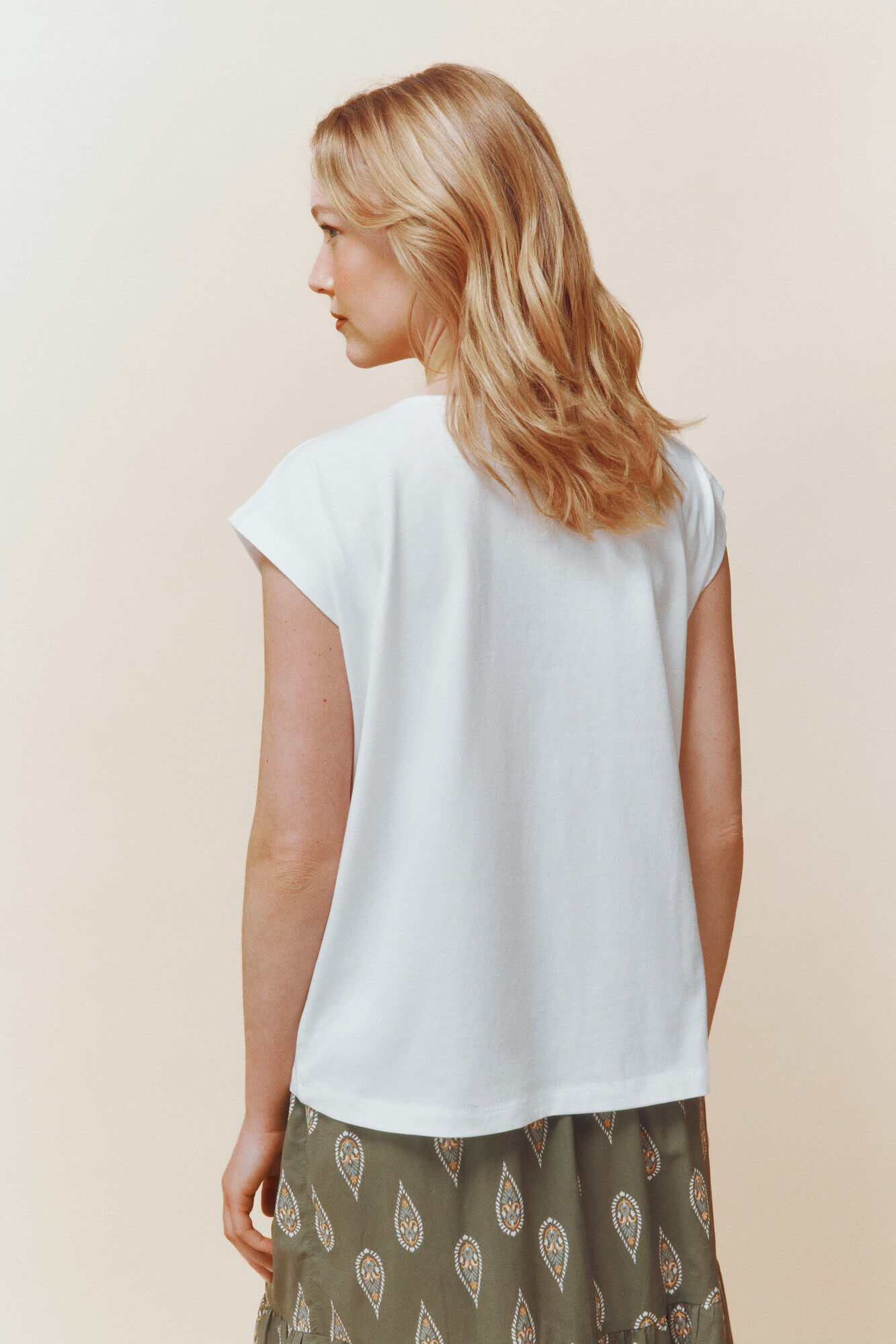 Springfield Playera "Voy con todo" blanco