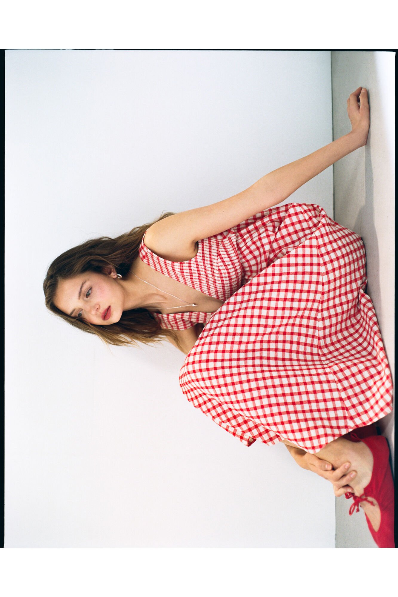 High Spirits Vestido Clover rojo
