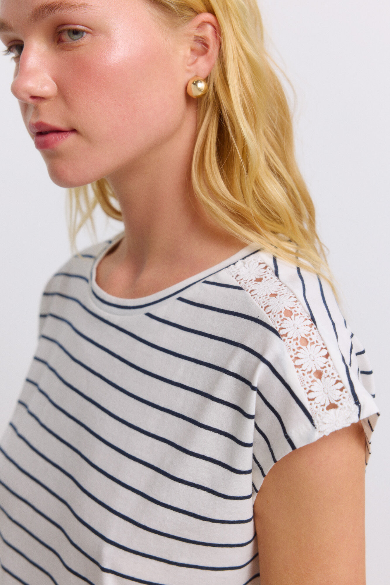 Springfield Playera de crochet de hombro