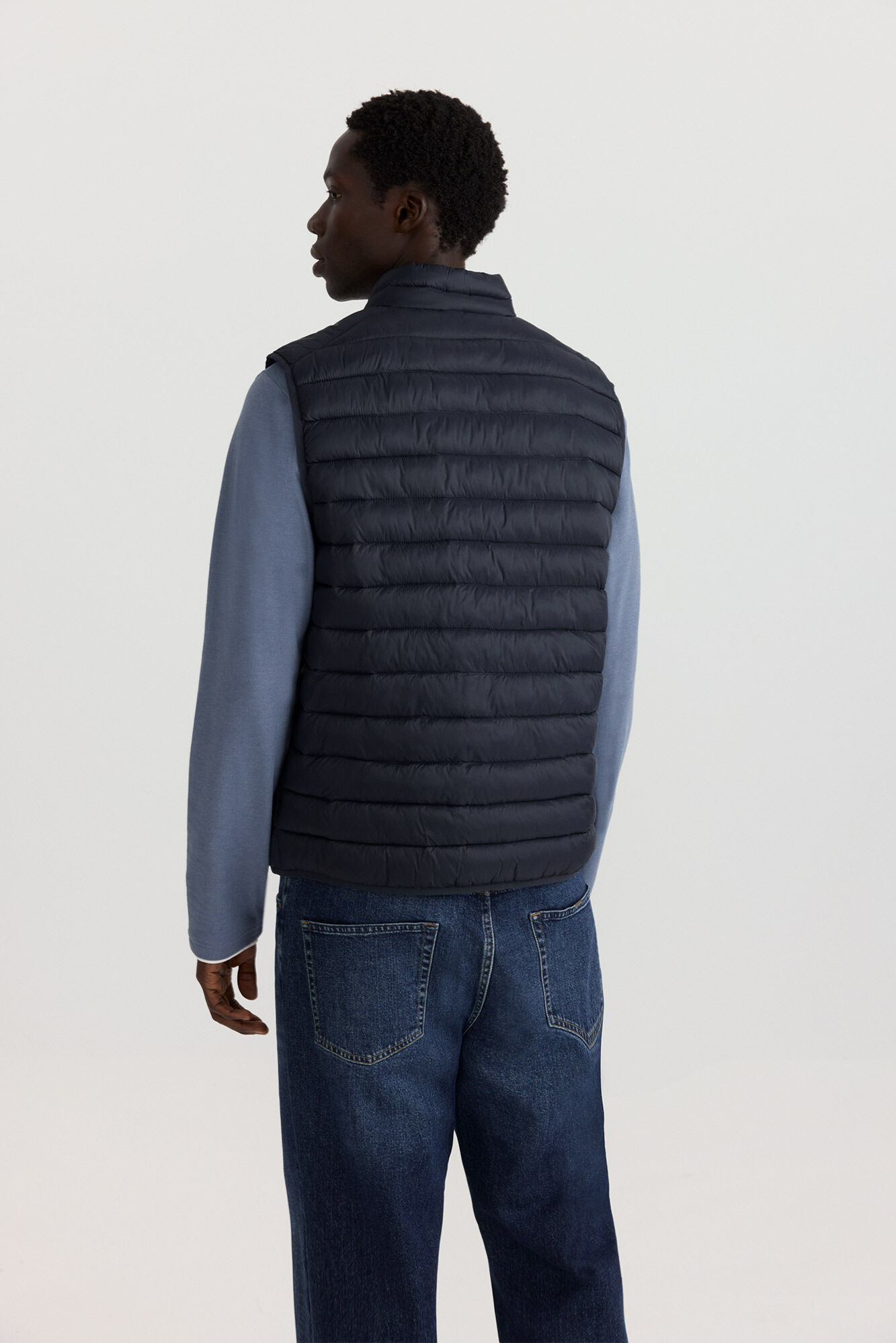 Springfield Chaleco acolchado azul