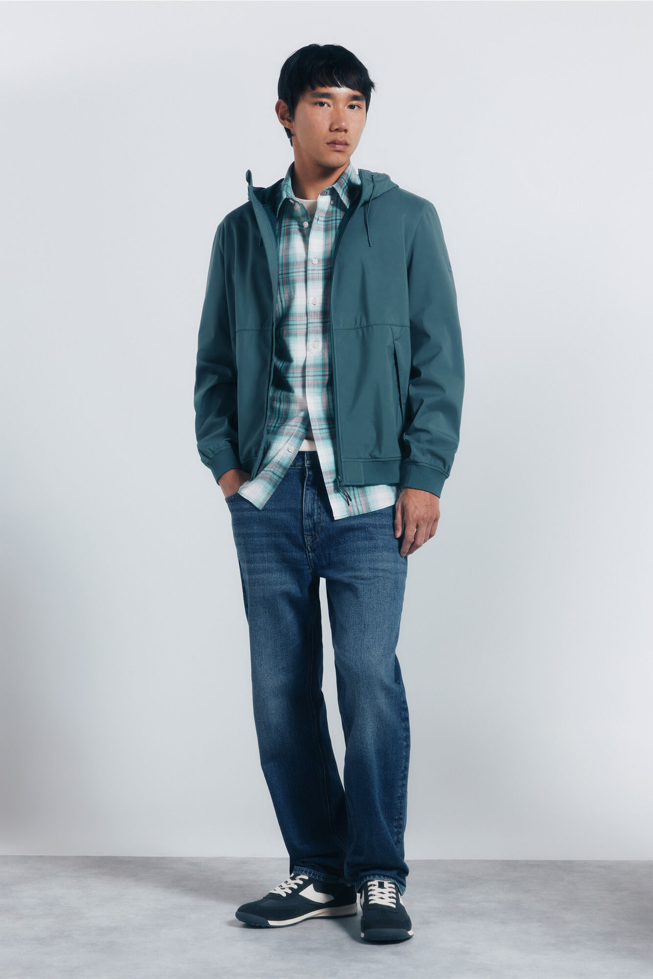 Springfield Chaqueta softshell capucha caza oscuro