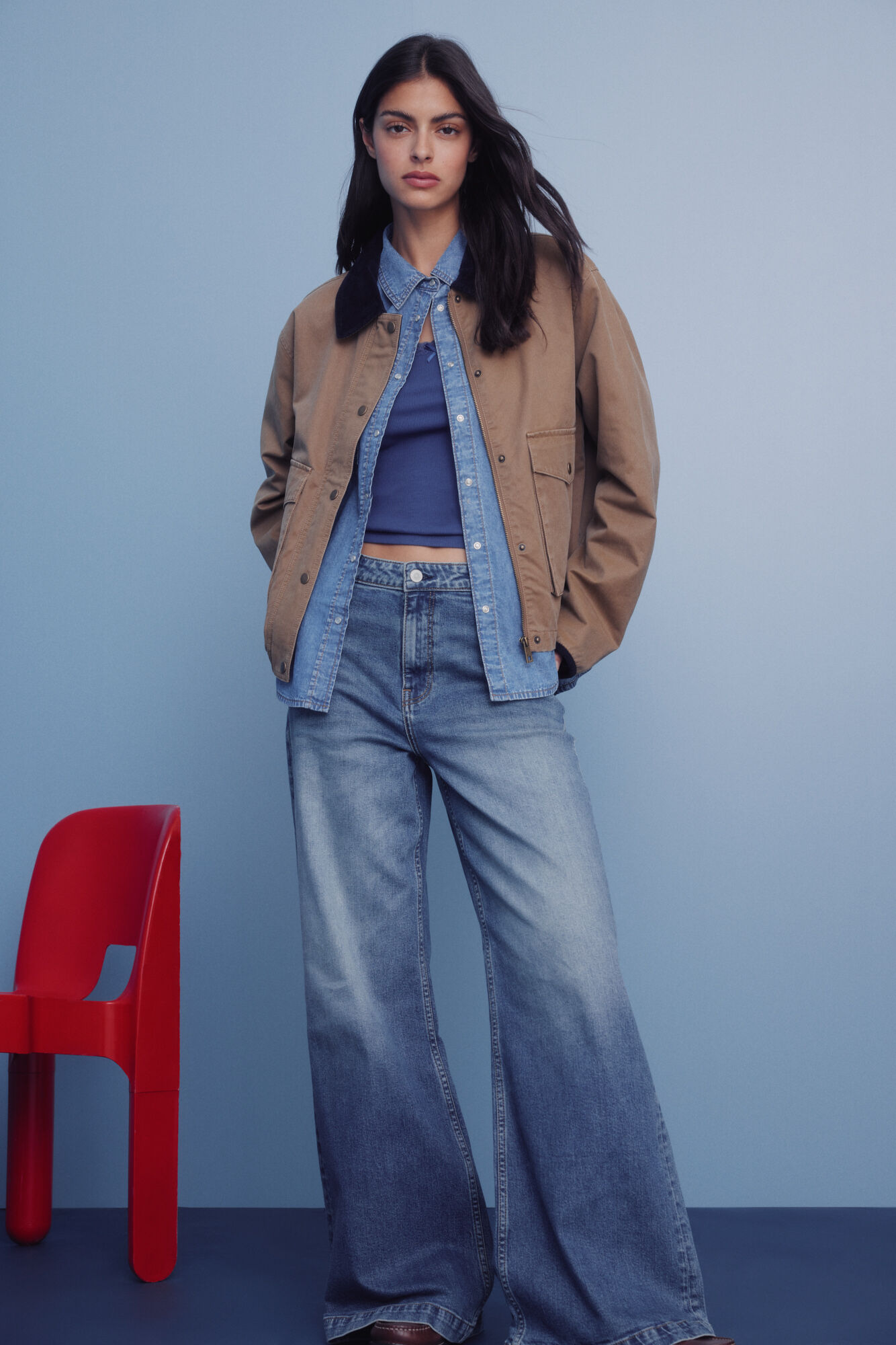 Springfield Jeans s&uacute;per anchos y c&oacute;modos