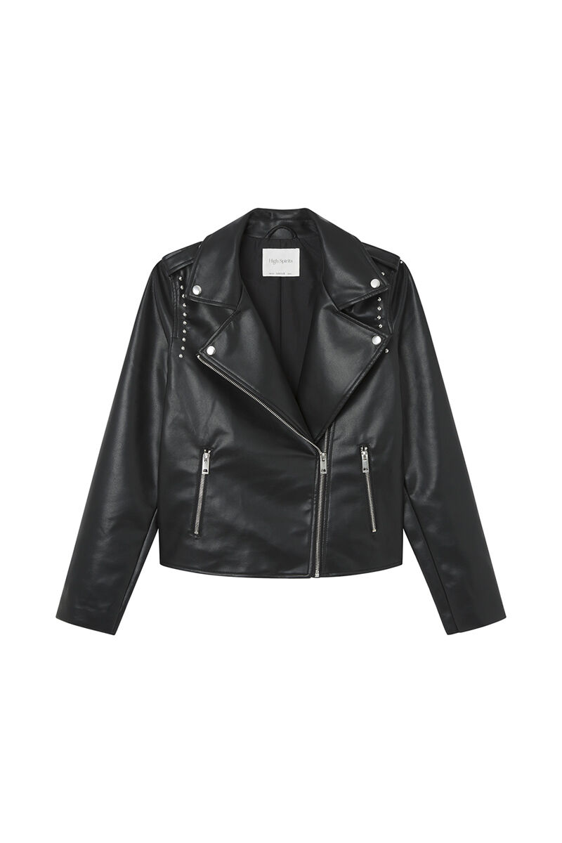 High Spirits Chamarra Lucas negro