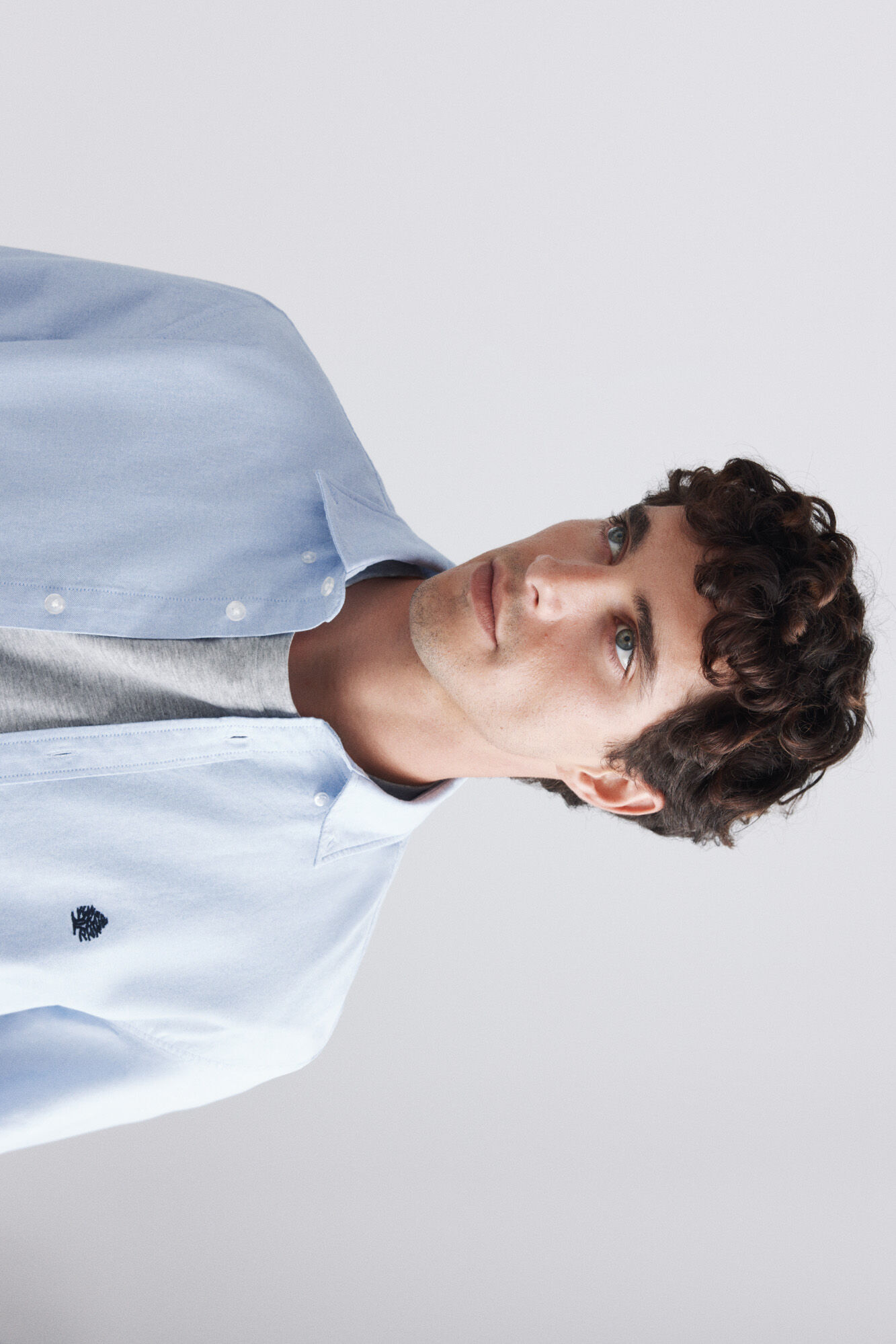 Springfield Camisa oxford azul
