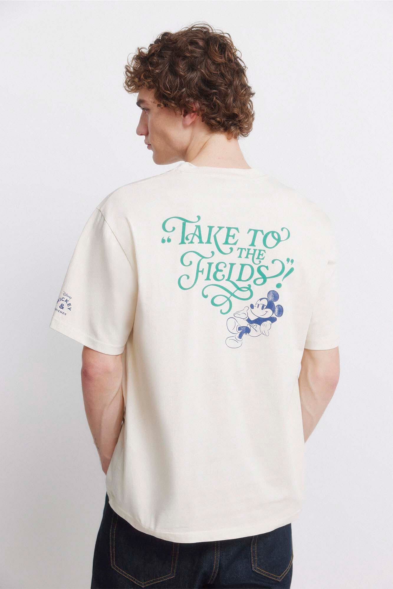 Springfield Playera Mickey blanco