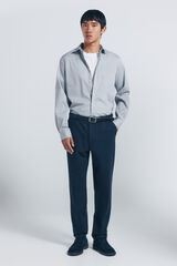 Springfield Camisa de popel&iacute;n con estampado natural