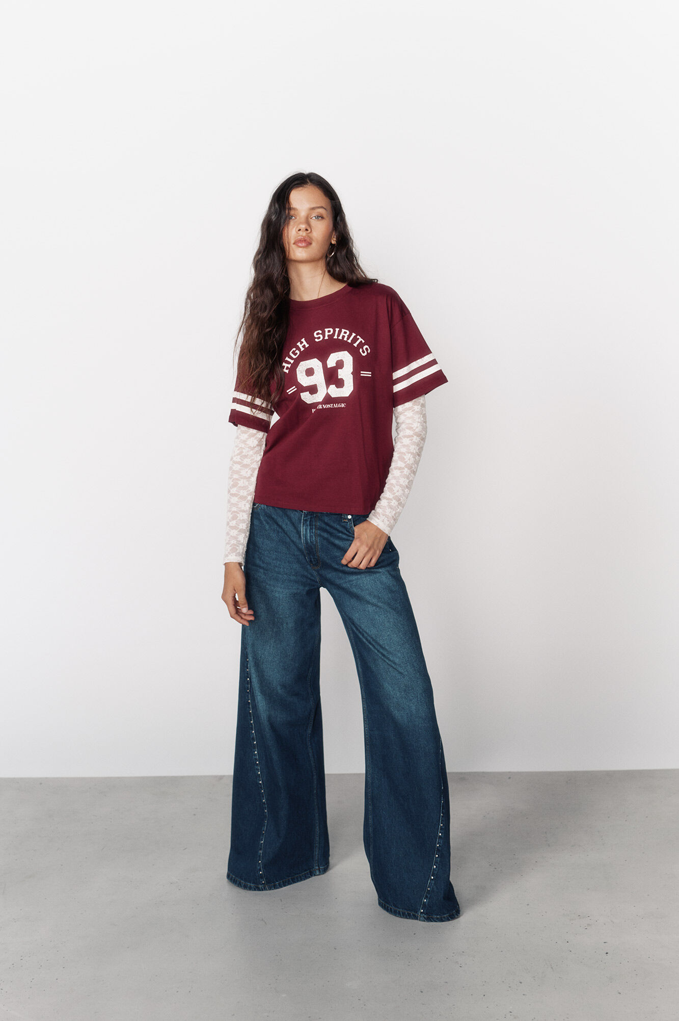 High Spirits Playera Rookie p&uacute;rpura