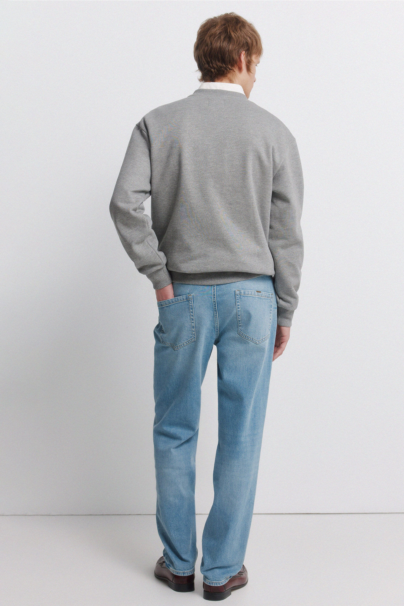 Springfield Jeans lavado medio claro regular fit azul