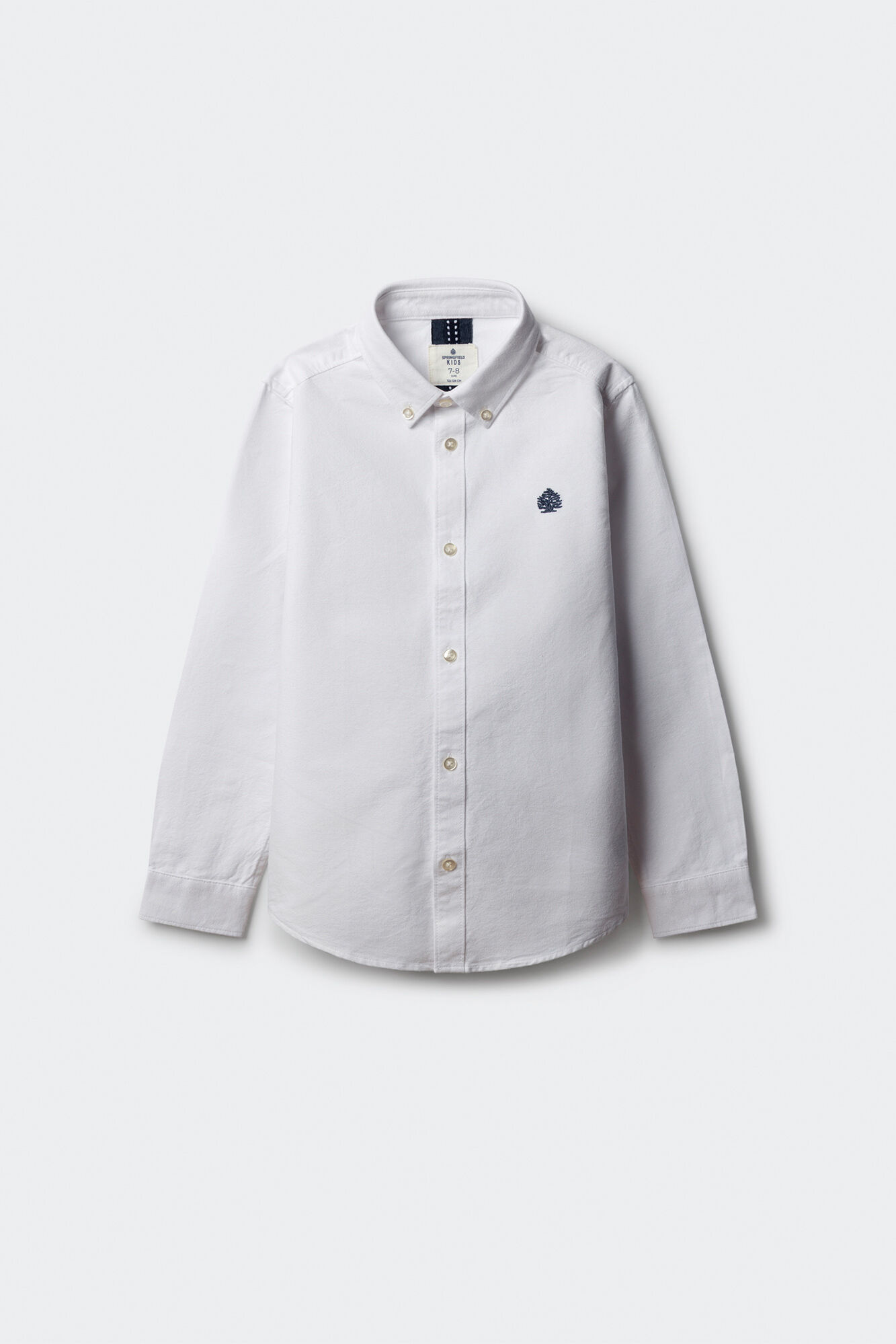 Springfield Kids Camisa de ni&ntilde;o con coderas natural