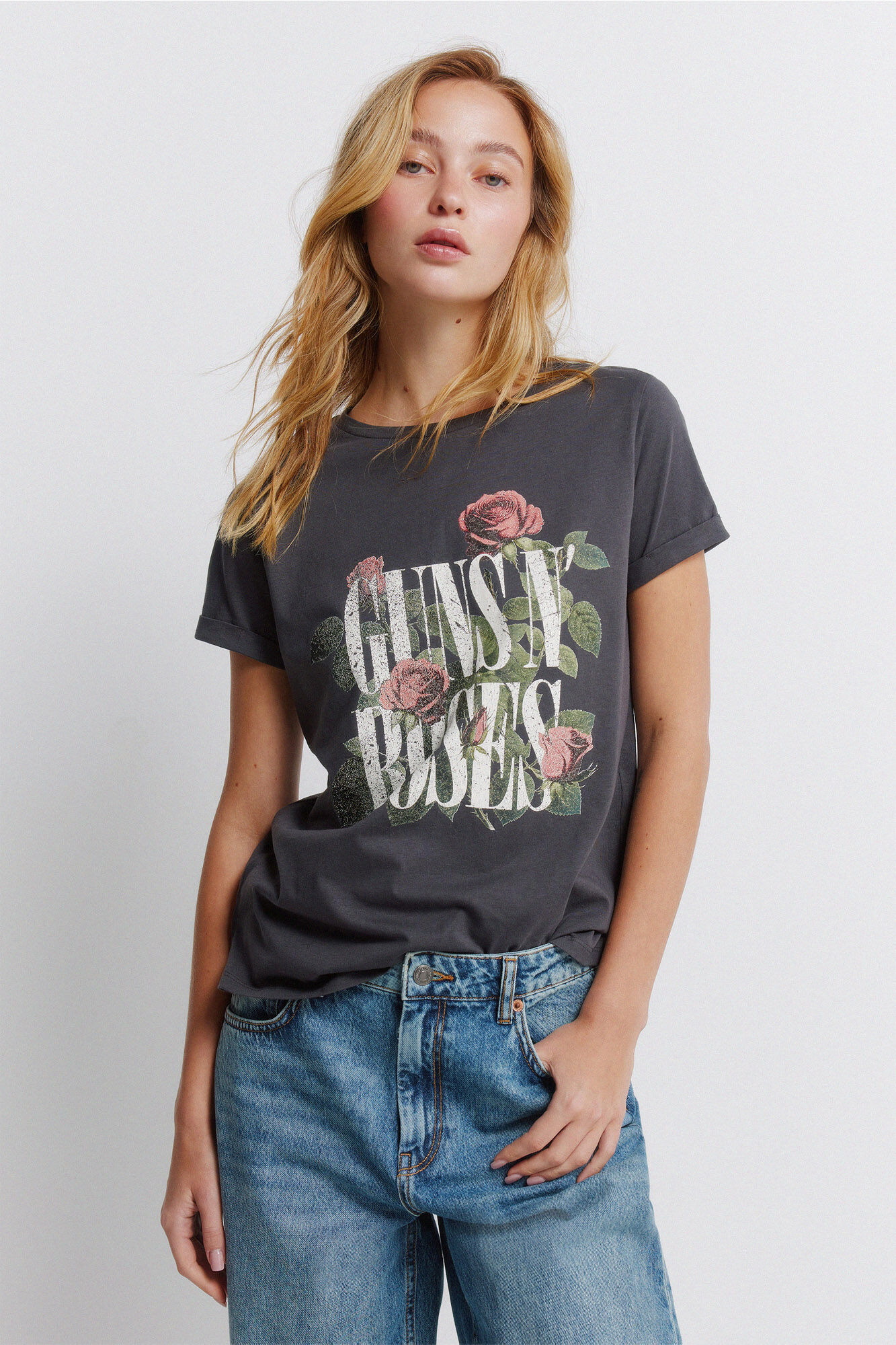 Springfield Playera manga corta