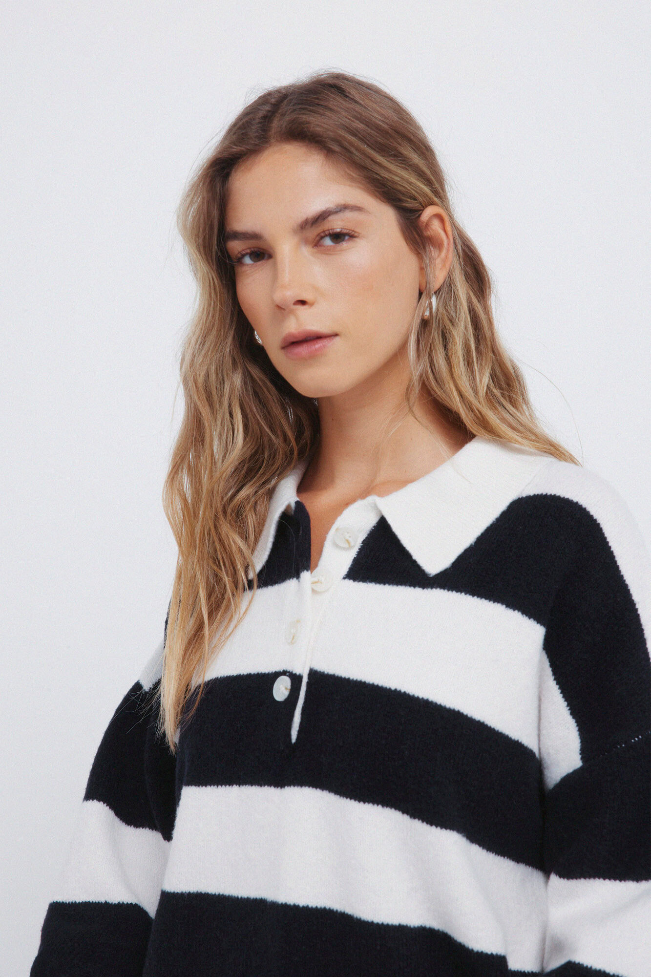 Springfield Bordado polo jersey marino