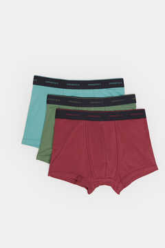 Springfield Pack 3 boxers color verde