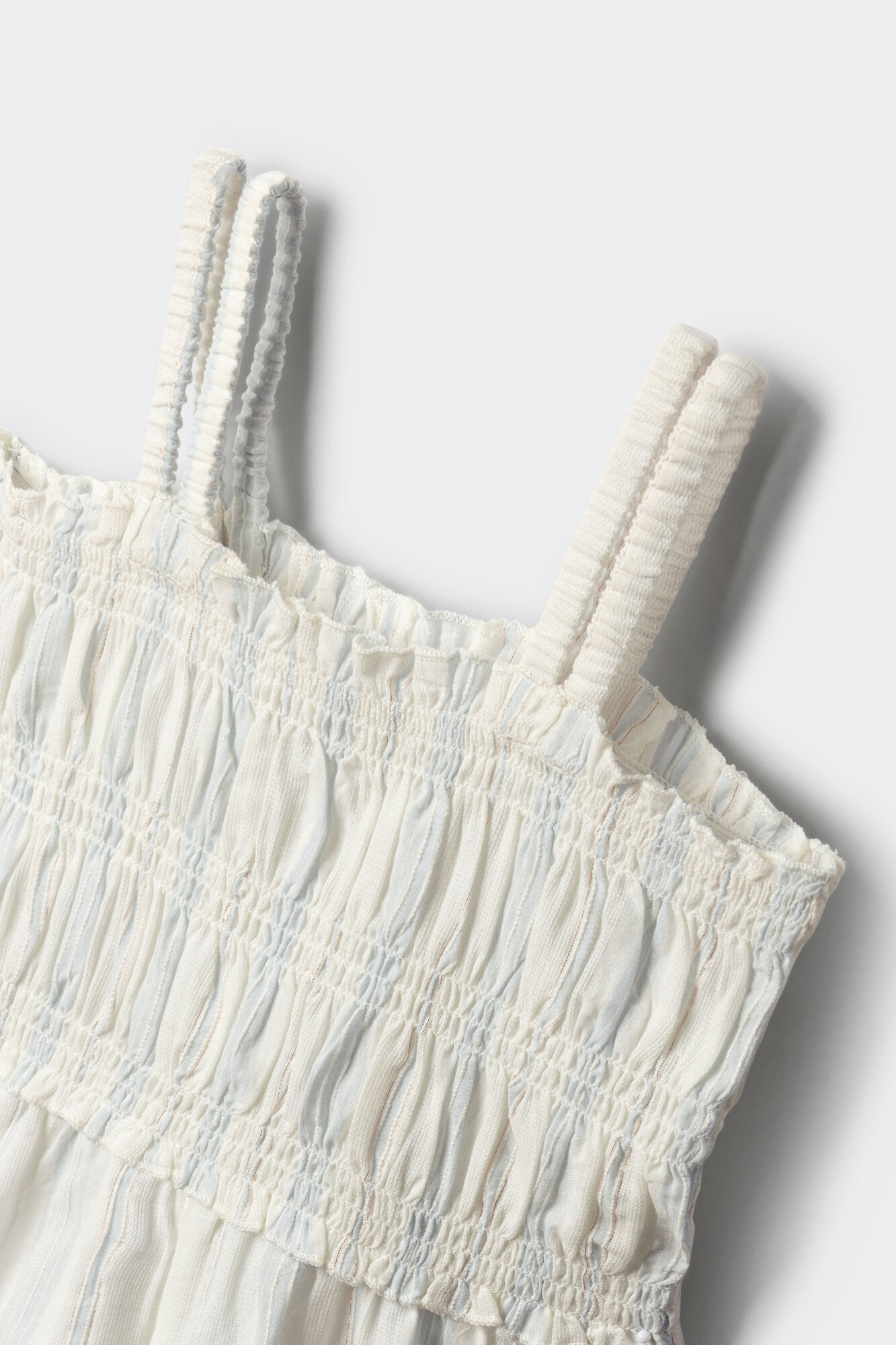 Springfield Kids Overol lurex ni&ntilde;a marfil
