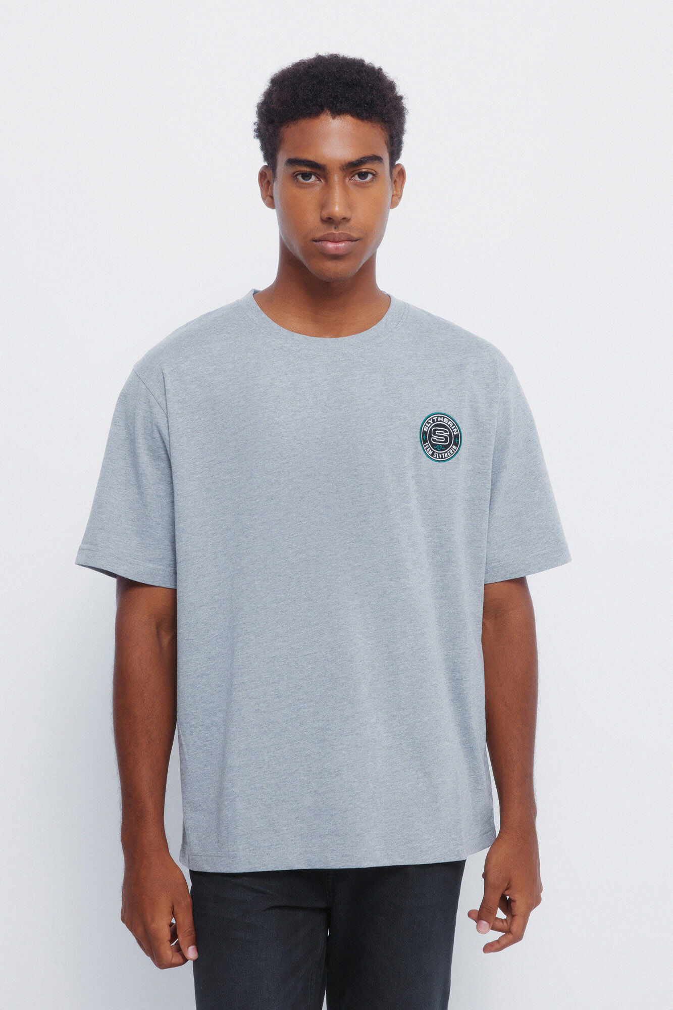 Springfield Camiseta Slytherin gris