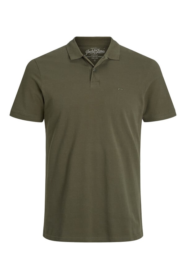 Jack & Jones Polo slim fit liso verde