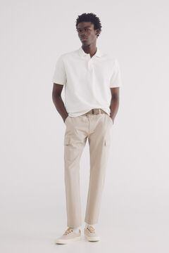 Springfield Polo estructura regular fit estampado