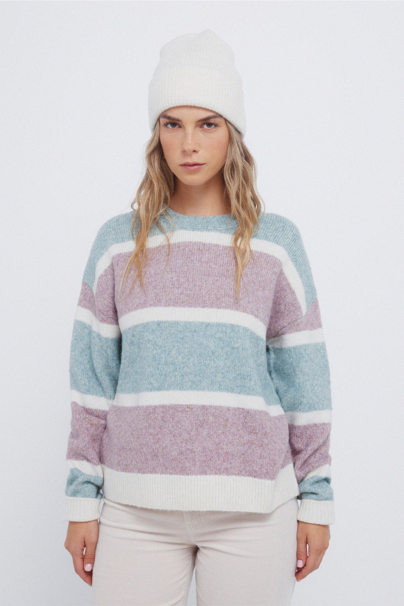 Springfield Vestido largo de tejido