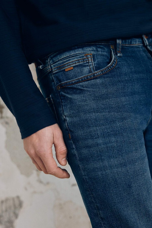 Springfield Jeans skinny fit turquesa