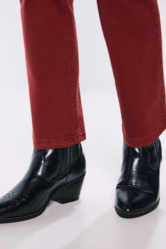 Springfield Jeans kick flare color púrpura