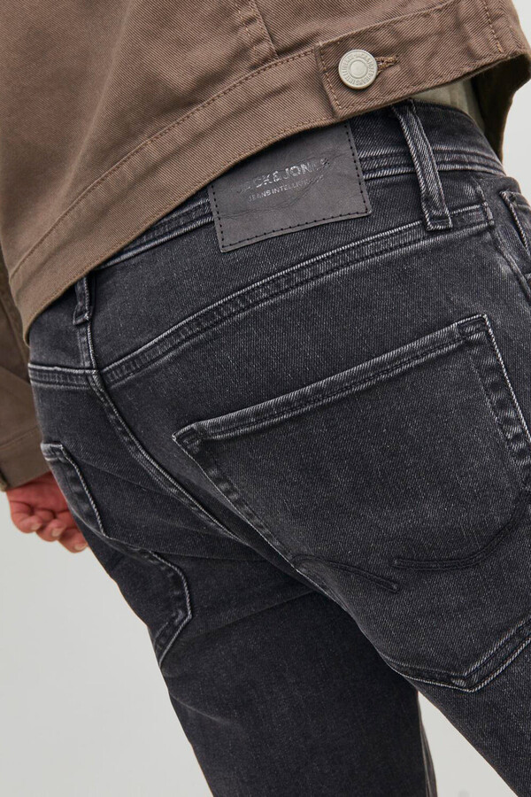 Jack & Jones Jeans tapered fit negro