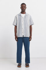 Springfield Pantal&oacute;n chino relaxed fit azul mezcla