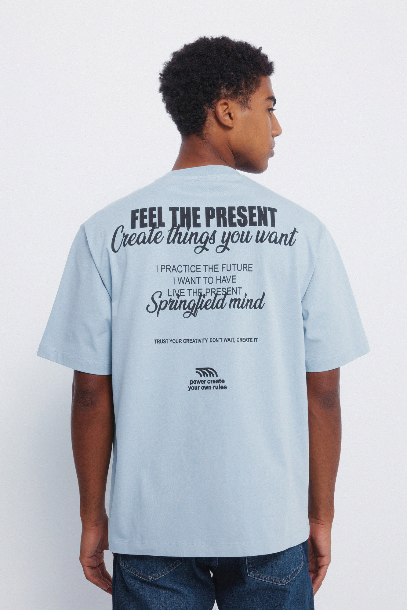 Springfield Playera de regalo azul