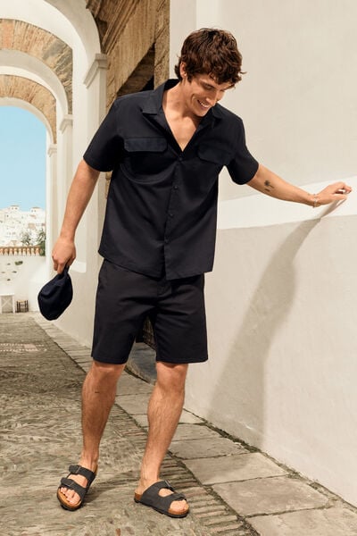 Springfield Bermuda smart comfort slim fit marino
