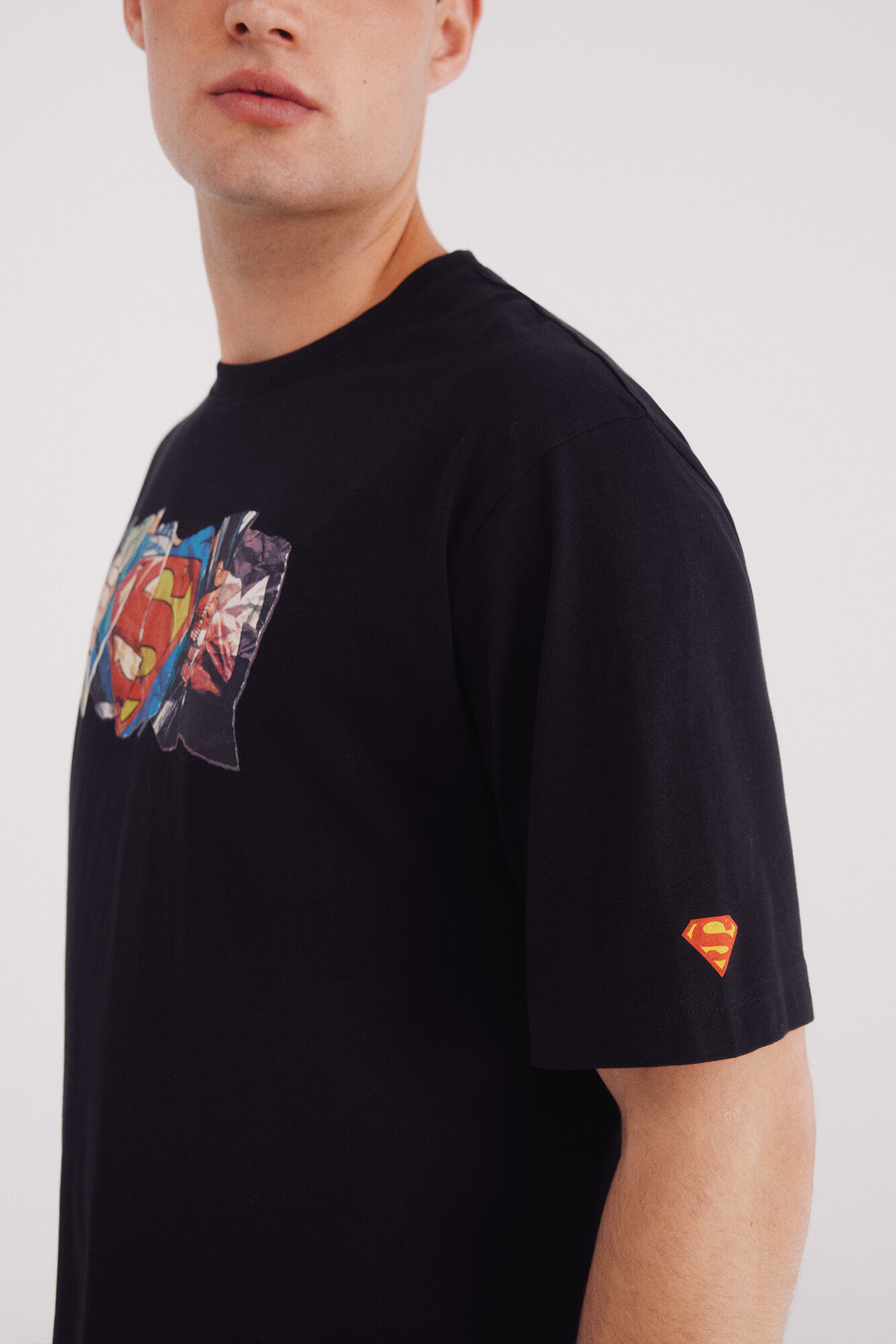Springfield Camiseta Superman negro